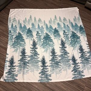 Mainstays treeline shower curtain 72 x 72